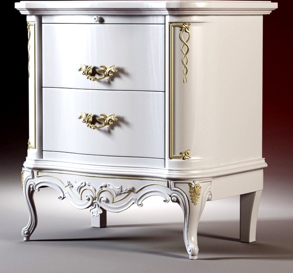 High quality model of the bedside tables