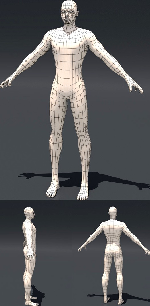 Base Human mesh