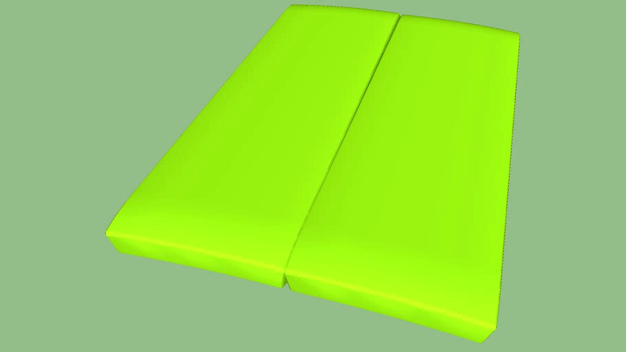 Green Sleeper Couch Flat