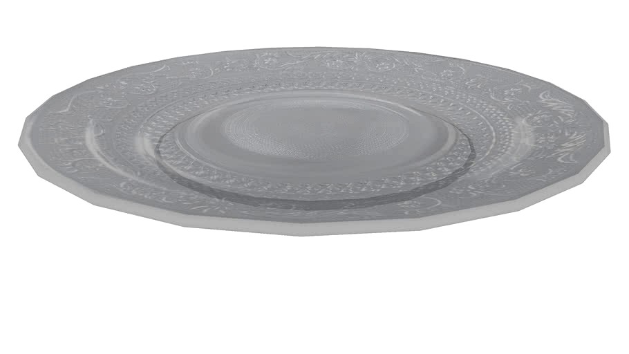 assiette plate Classica, Maisons du monde. Rèf. 430.10696 Prix: 1,90