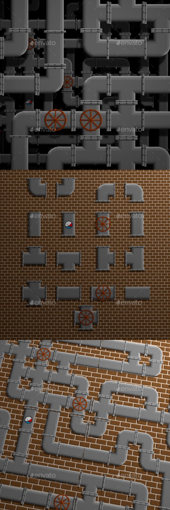 17 Tileable Pixel Pipes