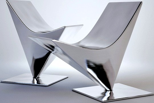 3d model of MDF italia lofty easy chair