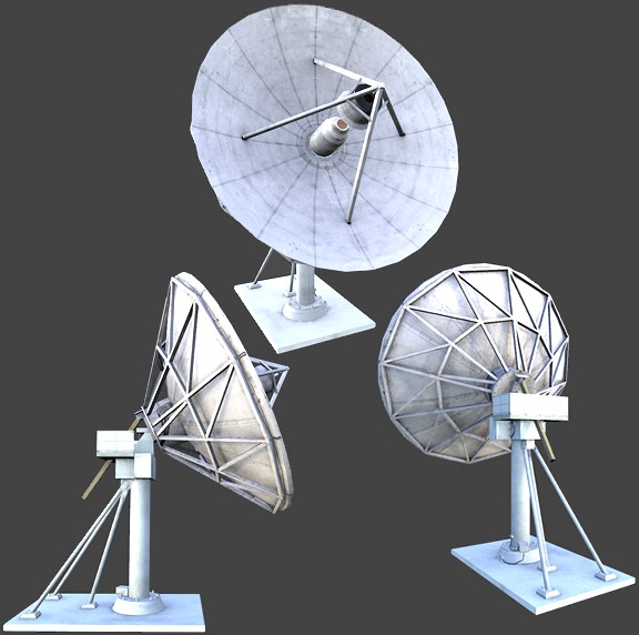 Uplink Satellite Dish