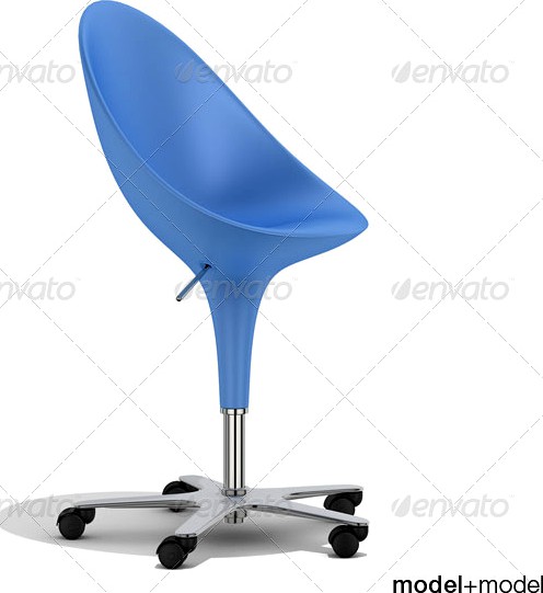 Magis Bombo chair on wheels
