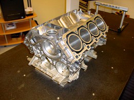 V8 Audi engine block