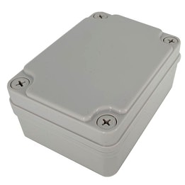 Plastic electronic enclosure IP67 110x80x50