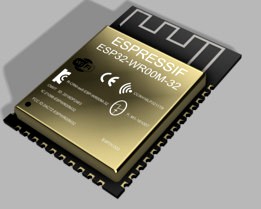 ESP32 WROOM-32 SMD Dual Core 32 Mbits 4 MB