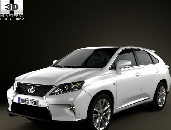 Lexus RX F Sport hybrid (AL10) 2012