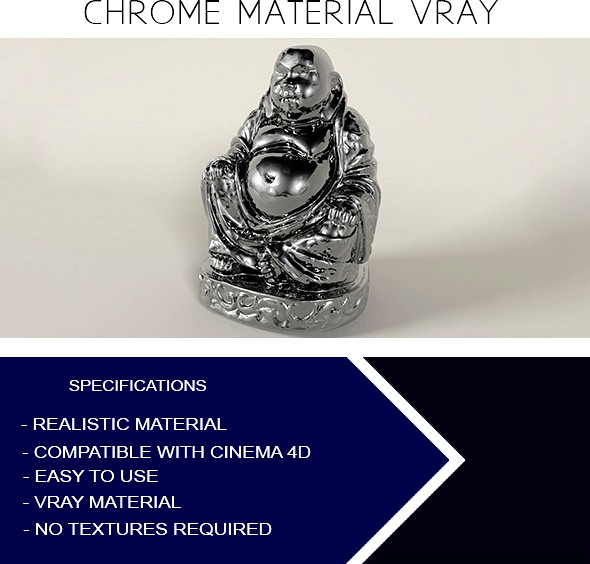 Chrome Material VRay