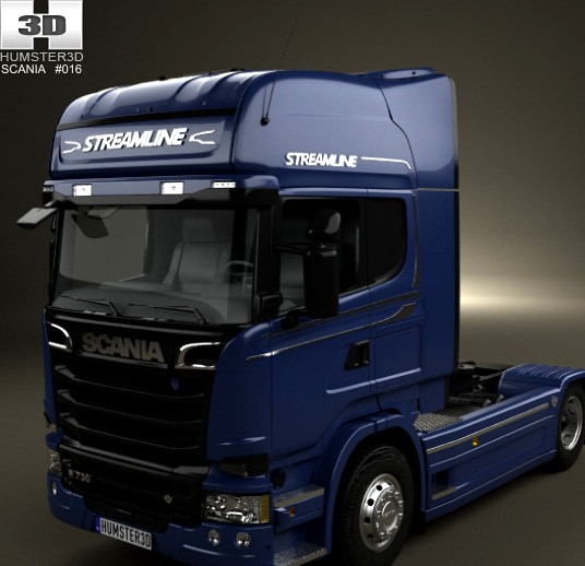 Scania R 730 Tractor Truck 2013