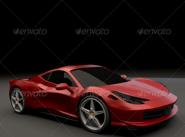 Ferrari 458 restyled