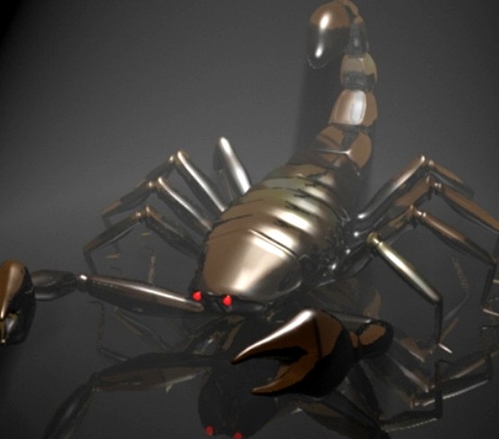 Scorpion Rigged