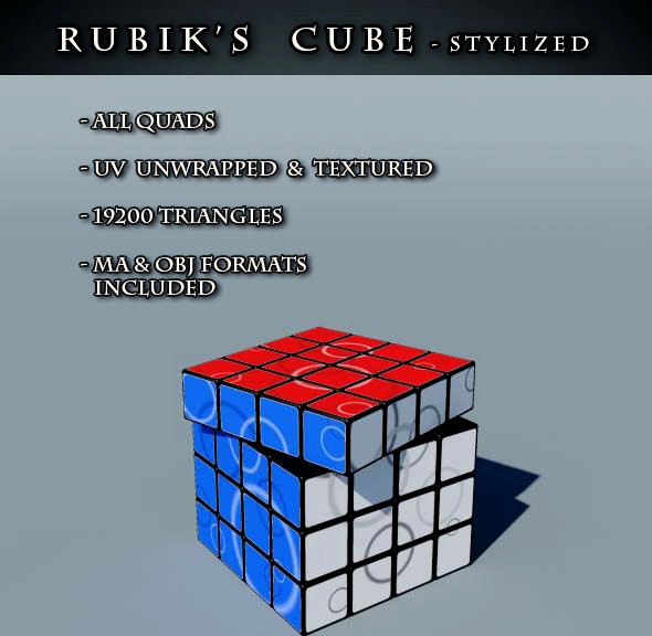 Rubix's Cube Stylized