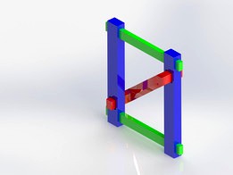 Principle of triangle paradox  close model