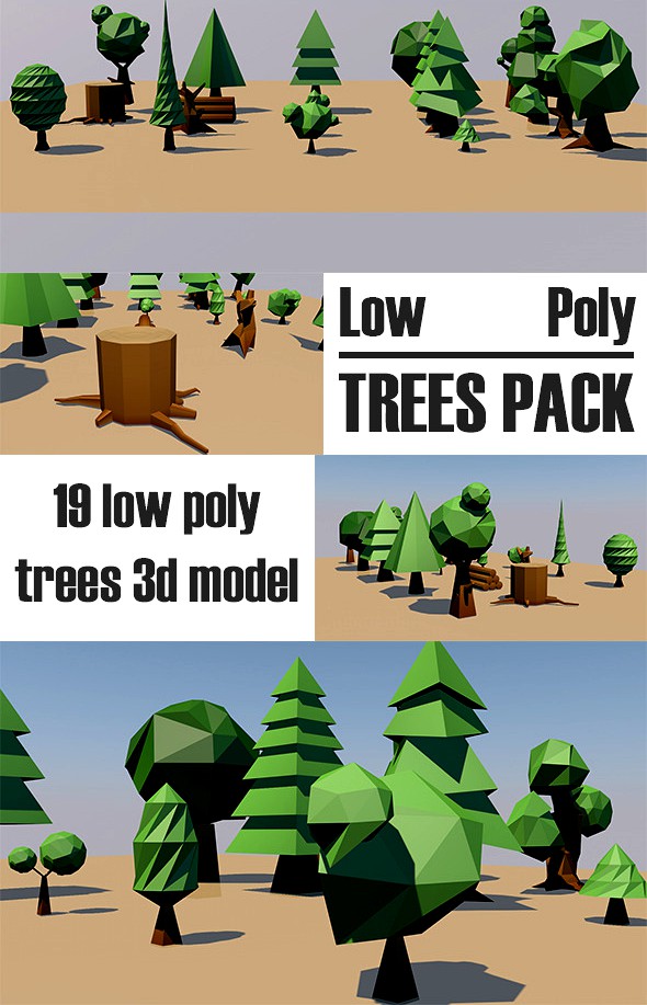 Low Poly Trees Pack