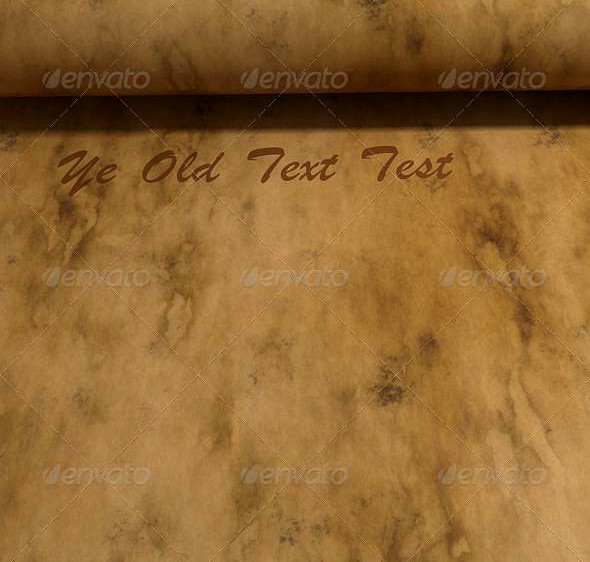 Parchment Scroll Texture