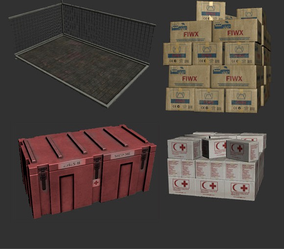 Relief Supply Boxes