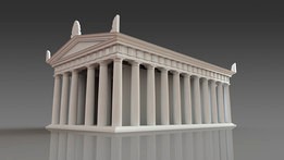 Greek Temple , Doric Order