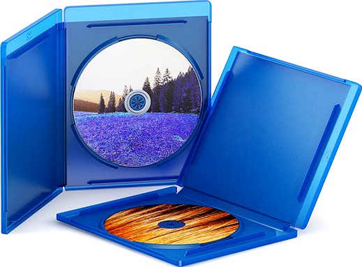 Open Blu-Ray Cases