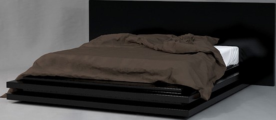real modern bed
