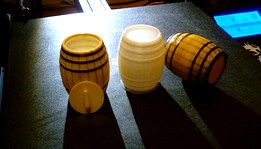 g gauge 55gallon 6 hoop wood barrel