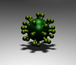 Virus Cell - COVID 19