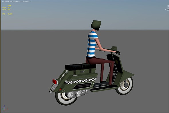 Low Poly Rider