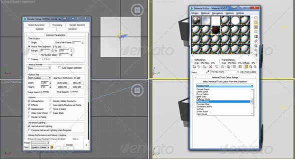 National Trust Colour Set - Texturemap