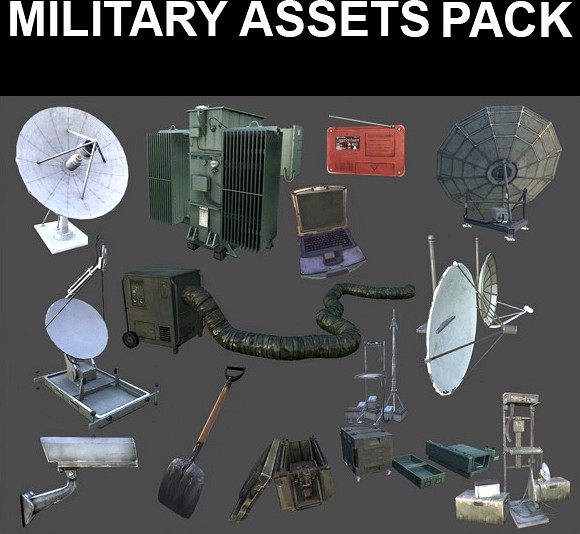 Millitary Assets Pack