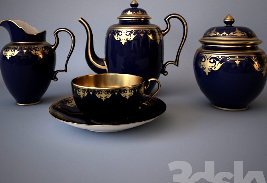 Antique tea set