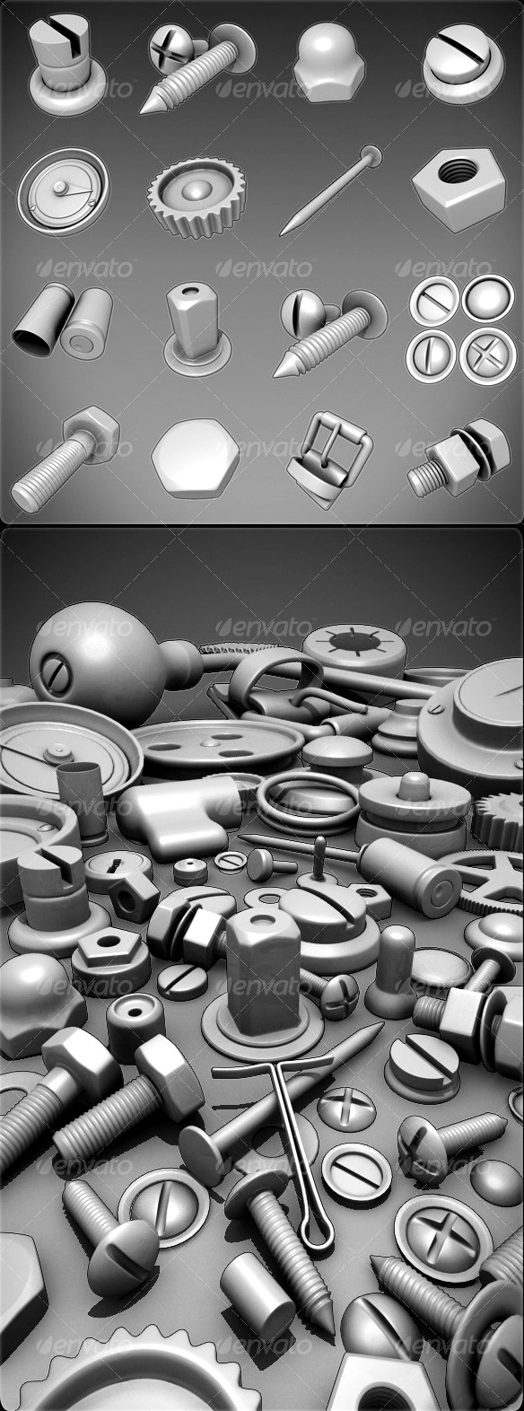 Nuts, Bolts, Screws, Misc.