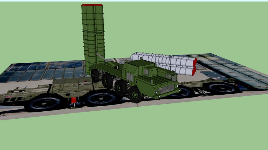 S-300 PMU SA-10 'Grumble' Anti-Aircraft Missile Launcher