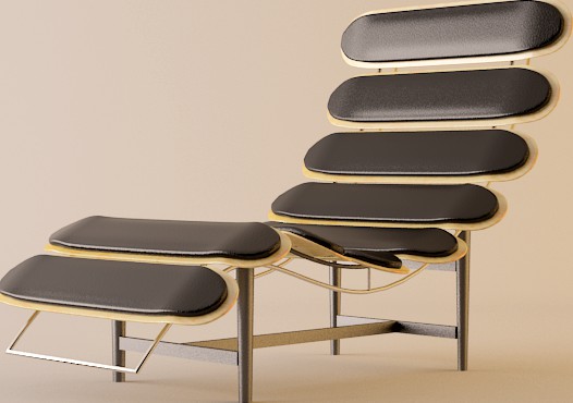 Skateboard Lounge Chair