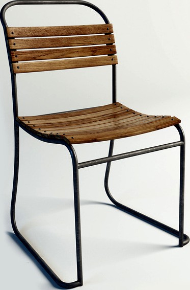 Wood Side Chair