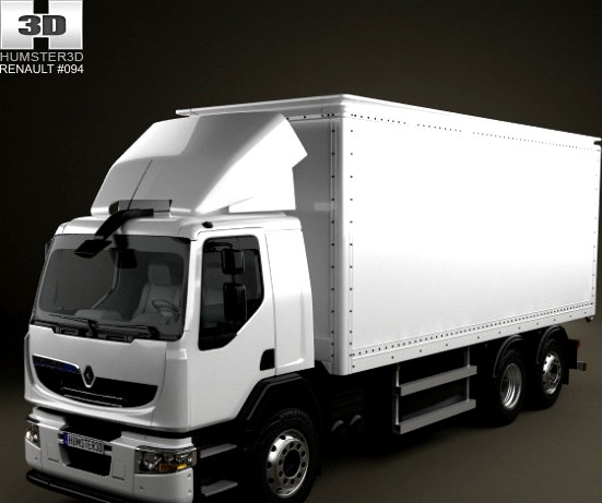 Renault Premium Distribution Hybrys Box Truck 2011