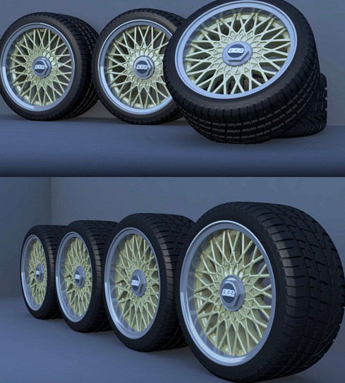 BBS RZ 4x100 Car Wheels Set