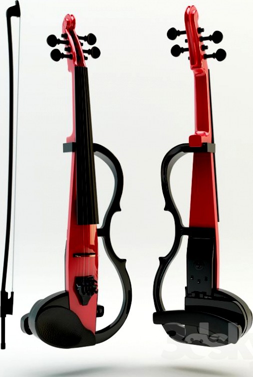 Electric violin Yamaha SV 130 3d model