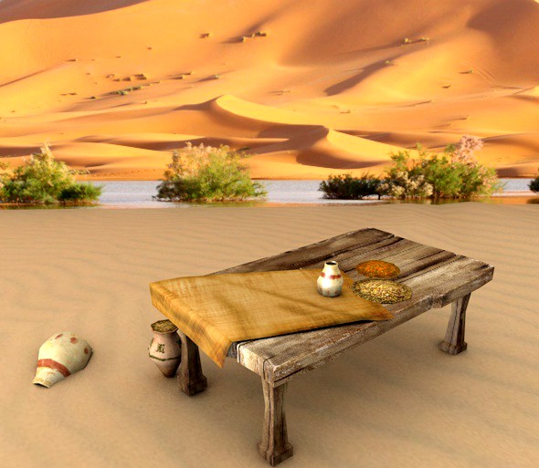 Old Peasant Table