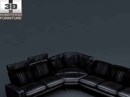 Space corner sofa - Ekornes Stressless - 3D Model.