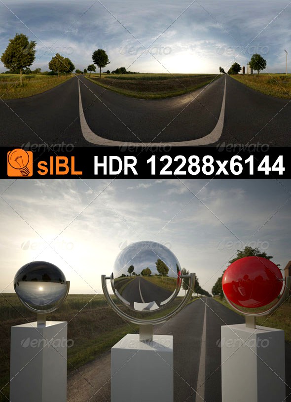 HDR 068 Road Sunrise sIBL