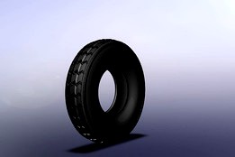 Forklift Tyre - Design With Solidworks