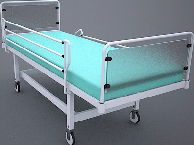 Hospital Wheeled Bed