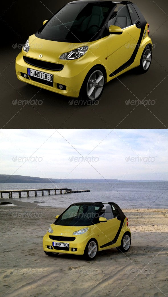 Smart ForTwo 2011 convertible openTop