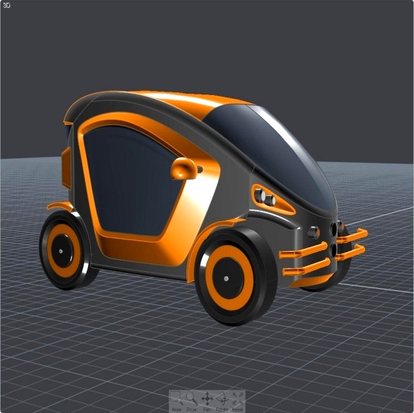 Electric car toy