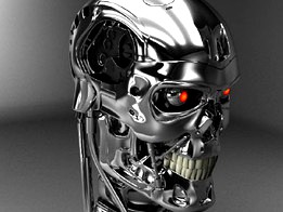 Terminator head T-800