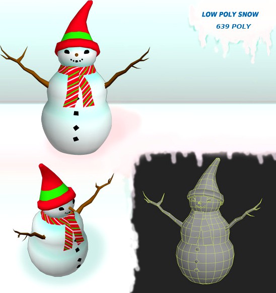 Snow low Poly