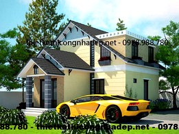 Biệt thự 2 tầng hiện đại - Villa two floor modern in Viet Nam