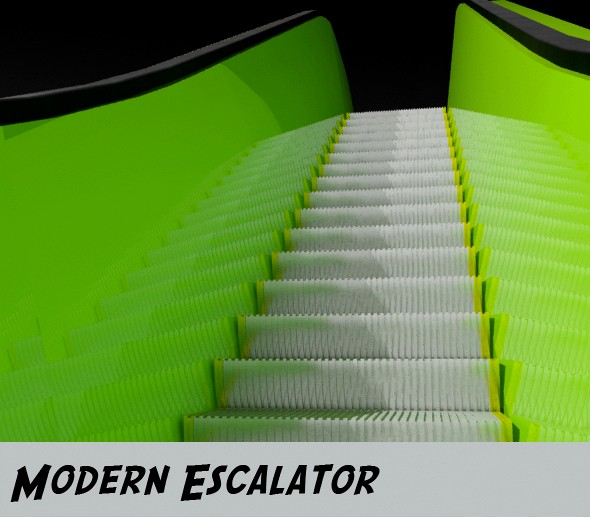 Modern Escalator