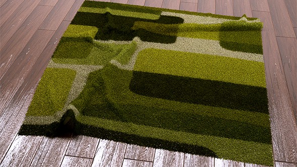 Rugs (VrayC4D / VrayFur)