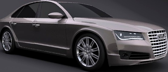 Audi A8 restyled